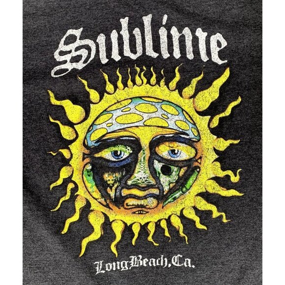 Sublime Long Beach CA Womens T-Shirt Size XS - Picture 3 of 3